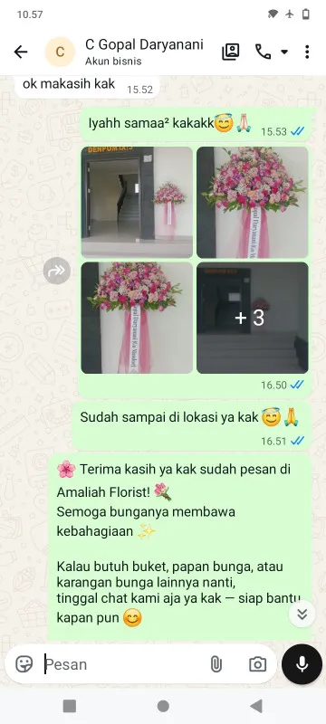 Pengiriman Karangan Bunga Mlese Gantiwarno