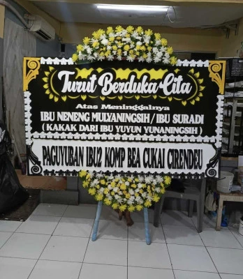 Papan Bunga di Mlese Gantiwarno